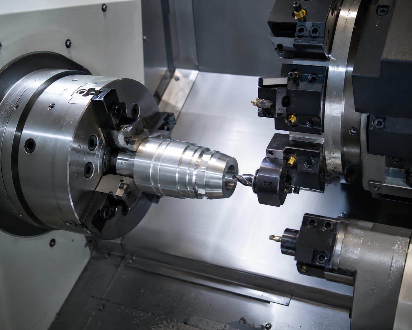 CNC Turning & Turn-Mill Machining — METALEC facility