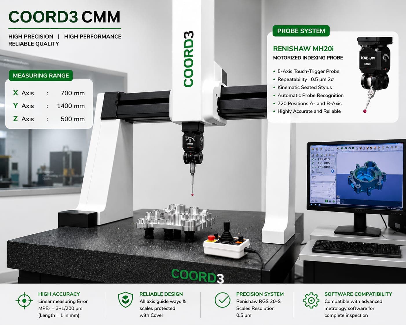 Metrology Equipment — CMM Inspection & Quality Assurance