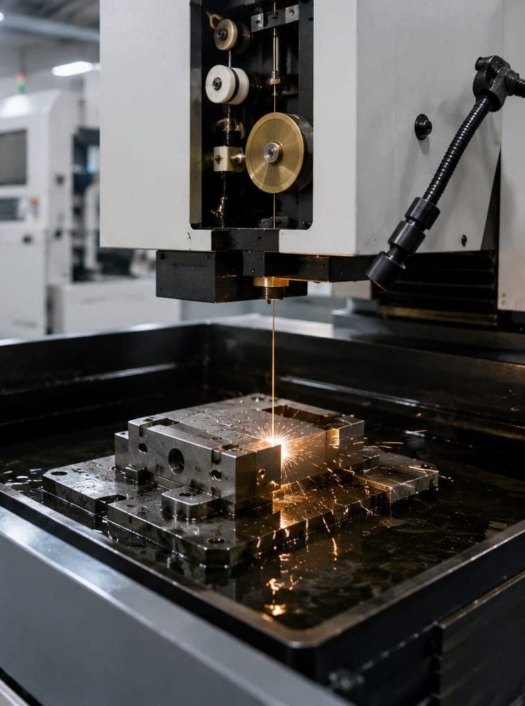 EDM & Wire EDM Machining — METALEC facility